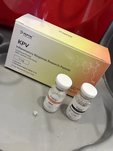 Customer photo review of KPV Lyophilized Vial + Sterile Water
