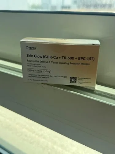 Customer photo review of Skin Glow (GHK-Cu/TB-500/BPC-157) Lyophilized Vial