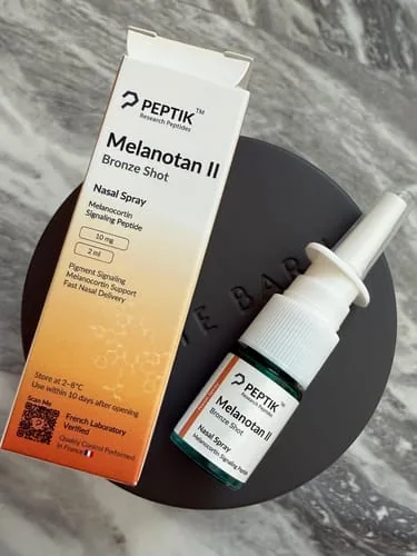 Customer photo review of Melanotan II Nasal Spray