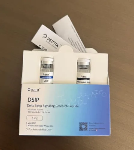 Customer photo review of DSIP Lyophilized Vial + Sterile Water